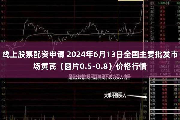 线上股票配资申请 2024年6月13日全国主要批发市场黄芪（圆片0.5-0.8）价格行情