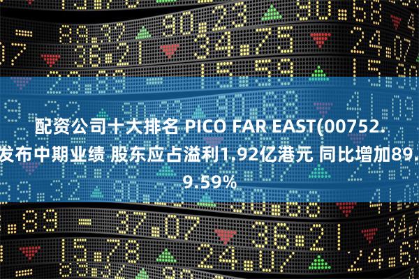 配资公司十大排名 PICO FAR EAST(00752.H